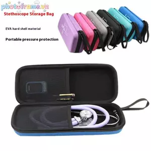 Photoframe Ống Nghe Hộp Bảo Quản Bao Đeo Túi Phụ Kiện EVA Hộp Đựng Y Tá Túi Đựng VN