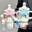 Cốc Giữ Nhiệt Hoạt Hình Mèo Hello Kitty 600ml ( Kèm móc xinh xỉu )