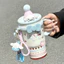 Cốc Giữ Nhiệt Hoạt Hình Mèo Hello Kitty 600ml ( Kèm móc xinh xỉu )