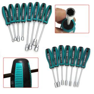LOVIVER 3mm Ổ cắm kim loại Trình điều khiển cờ lê tuốc nơ vít Hex Nut Key Nutdriver Dụng cụ cầm tay