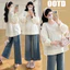 Áo sơ mi dài tay thời trang cho mẹ bầu phiên bản Hàn Quốc