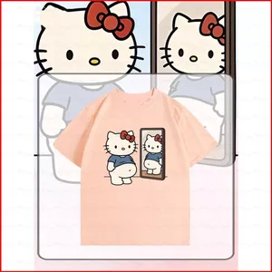 Áo thun mèo Hello Kitty tay ngắn, phù hợp mùa hè - GC1