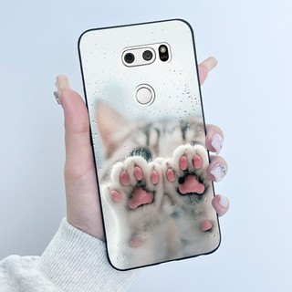 Ốp điện thoại Cho LG V30 V30 + V30S V30S + V35 V35 + ThinQ Slim Soft Black Jelly Case Thẩm Mỹ Sang Trọng Dễ Thương Thoáng Mát Bé Trai Bé Gái Ốp điện thoại