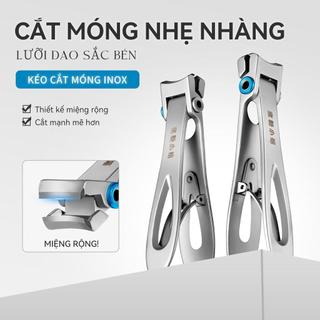 Bấm Móng Tay Chuyên Dụng Cho Móng Cứng Dày, Kềm Cắt Móng Chân Thép Không Gỉ Chuyên Nghiệp Với Độ Mở Rộng, Thiết Kế Chống Bắn Tung Tóe, Dụng Cụ Làm Móng Tay & Móng Chân Dễ Dàng Cho Tiệm Làm Móng & Sử Dụng Tại Nhà