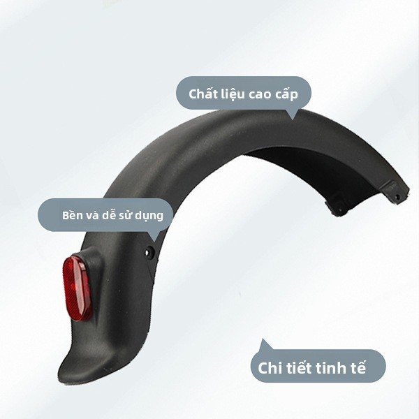 🔥Xe Điện Mật Ong Đậu Bánh Sau Chắn Bùn Pin Xe Chắn Bùn Da Tiêu Chuẩn Quốc Gia Bùn 47cm Đa Năng 8IMS