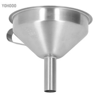 Yohooo Yohooo Fafeicy Phễu công nghiệp bằng thép không gỉ lớn có lưới lọc và bàn chải cho máy in 3D Phòng bếp dầu chuyển chất lỏng