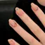 Nguyên Chất Handmade Có Thể Đeo Miếng Dán Làm Trắng Hoa Khô Móng Tay Pháp Pure Desire Nhẹ Nhàng Ngắn Đeo Miếng Dán Móng Tay