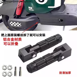 Thích hợp cho xe điện ZEEHO ZEEHO EZ3i Bàn đạp ghế sau Bàn đạp phía sau ez3i Hợp kim nhôm Phụ kiện bàn đạp có thể gập lại