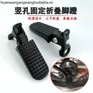 Thích Hợp Cho Mới Tiêu Chuẩn Quốc Gia Xe Điện Bàn Đạp Xe Đạp Ghế Sau Sửa Đổi Bàn Đạp Gấp Hợp Kim Nhôm Để Chân Tựa Chân