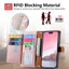 Ví Lật Cho OPPO Reno 15 14 14F A5 A3 A5X A3X Pro 4G 5G Trái Tim Nổi Chân Đế Dây Kéo Da Nữ Vỏ Điện Thoại Túi Đựng Thẻ