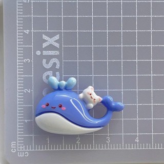Set Charm Biển Mùa Hè Pastel Ốc Sao Biển Cá Voi Cây Dừa Ngọt Ngào Dễ Thương Phong Cách Hải Dương Trang Trí DIY Xinh Xắn