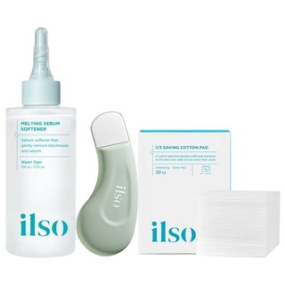 ILSO Nước hỗ trợ giảm mụn đầu đen, kiểm soát dầu, thu nhỏ lỗ chân lông, dưỡng ẩm, làm sạch sâu
