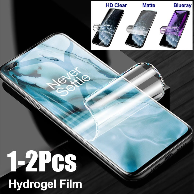 1-2 Miếng Dán Bảo Vệ Màn Hình Matte Cho Realme 12 12 + 12x 13 13 + Lite Plus 4G 5G Ấn Độ Chống Gián Điệp Riêng Tư Chống Ánh Sáng Xanh Hydrogel Phim HD Mềm