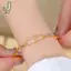 Vòng tay tre màu vàng phong cách Trung Quốc - phụ kiện thời trang dành cho nữ