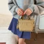 Túi đeo vai nữ OLVIDO, Túi đeo chéo màu trơn phong cách Harajuku, Túi xách đi làm nhẹ thông thường dành cho học sinh bé gái