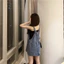 Váy Denim ngoại cỡ Mini thời trang VN