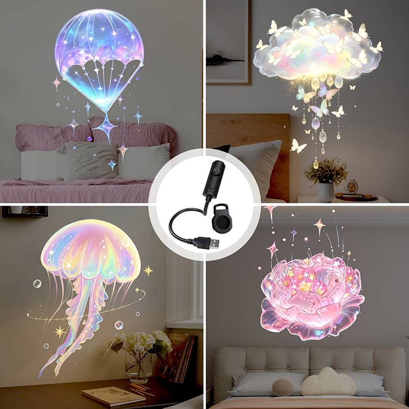 [DPN-t] Đèn chiếu máy chiếu LED USB Night Galaxy Sky Dream Lamp để thư giãn phòng ngủ Phòng trẻ em Ambiance mới