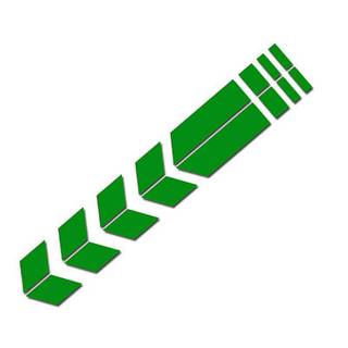 Any2Get5% tắt Đa Năng Xe Máy Phản Quang Stiers Xe Máy Xe Tay Ga Mũi Tên Sọc Fender Đề Can Cảnh Báo Chống Nước Trang Trí