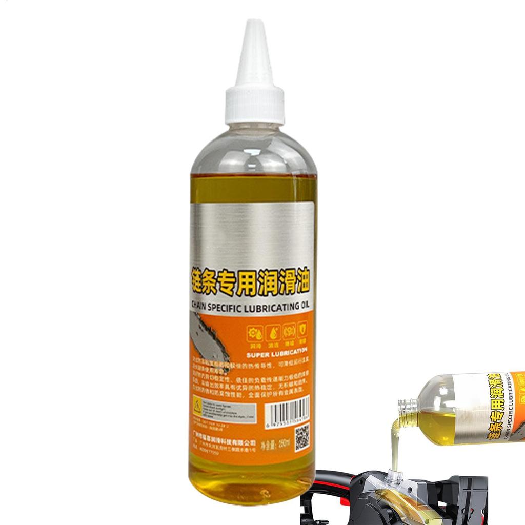 Dầu cưa xích 250ml Dầu bôi trơn tất cả các mùa Dầu cưa xích cho xưởng gia đình Bảo vệ máy nhà để xe abrtedvn