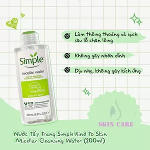 Nước Tẩy Trang Làm Sạch Trang Điểm Vượt Trội 200ml ( chính hãng)