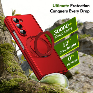 360° Xoay Vòng Giá Đỡ Từ Tính Sạc Không Dây Kính Cường Lực Phim Dành Cho Samsung Z Fold 7 6 5 Vỏ Chống Sốc