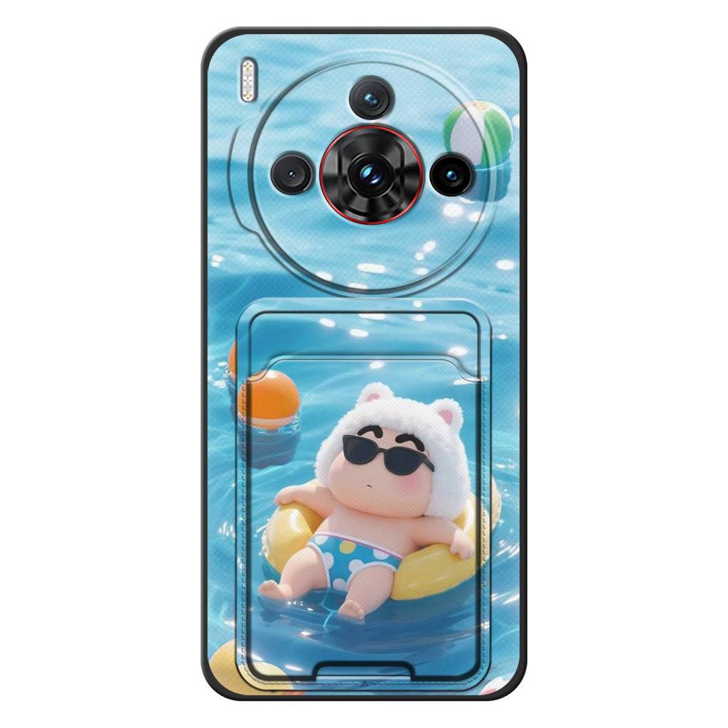 Ốp Điện Thoại TPU Graffiti Cho ZTE Nubia Z60S Pro Tay Thẻ Khe Cắm Thẻ Ốp Lưng Bọc Toàn Bộ Chống Bụi Bẩn Thiết Kế Thời Trang Túi Đựng Thẻ Bảo Vệ Chống Bụi Hoạt Hình Chống Sốc Chống Thấm Nước