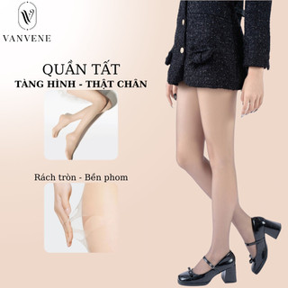 Quần Tất Vanvene QT016 Siêu Trong Suốt Siêu Mỏng Tàng Hình Thật Chân Che Khuyết Điểm