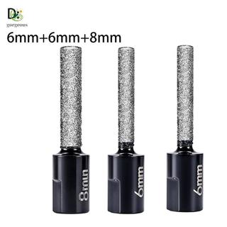 ⭐GROUS⭐6/8/10/12mm Diamond Drill Bit Compatible With Inner Hole Grinders M10 Thread Angle Grinder