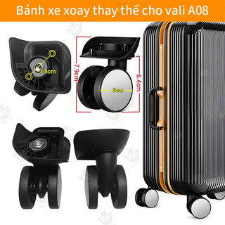 Bánh Xe Vali Thay Thế American Tourister Curio A08 – Bánh Xe Lăn Đa Năng, Phù Hợp Vali Có Bánh Xe