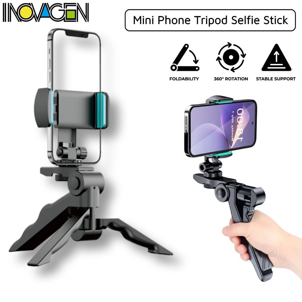 INOVAGEN Di Động Giá Đỡ Điện Thoại Di Động Chân Máy Bàn Đế Điện Thoại Mini Cầm Tay Triper Selfie Stick