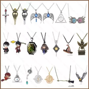 Vòng cổ và mặt dây chuyền Harry Potter: Bộ chuyển đổi thời gian, Cú thuốc chai và Bảo bối Tử Thần