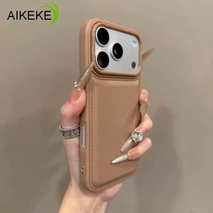 Ốp điện thoại da PU phồng sang trọng cho Xiaomi 17 Pro Max 15 15S 14 Pro 13 Poco X7 F8 F7 Ultra F6 F5 Pro 5G 4G Vỏ màu Macaron dễ thương Vỏ mềm chống sốc