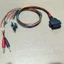 Cáp đột phá Tricore Bộ chuyển đổi chẩn đoán OBD2 ECU Pinout Công tắc 12V