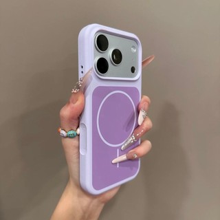 Ốp điện thoại di động từ tính silicon lỏng mới cho iPhone17 Pro Max 16 15 14 13 Pro Max bảo vệ camera chống sốc chống rơi mặt sau mềm