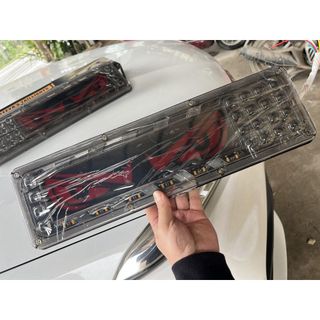 Đèn hậu xe tải HÌNH ĐÔI MẮT cao 14 dài 46cm nhiều chế độ