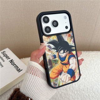 Anime Hoạt Hình Dragon Ball Goku Từ Tính Ốp Lưng Điện Thoại iPhone 17 16 15 14 12 11 13 Pro Max 17p Cover
