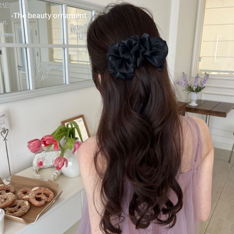 Chuối ngang kẹp tóc siêu cổ tích, phong cách Hàn Quốc - phụ kiện tóc cho nữ