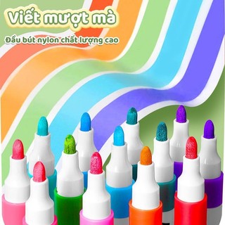Bút màu acrylic marker set bút tô nhiều màu học sinh đa dạng24/36/48/60 màu