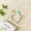 Đồ Chơi Gặm Nướu Silicon Organic Cầm Tay Cao Cấp, Siêu Mềm - An Toàn Cho bé