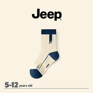 JEEP Tất Giữa Ống Trẻ Em Mùa Đông Bé Trai Trung Lớn Trẻ Em Ấm Áp Dày Thoáng Khí Giảm Mồ Hôi