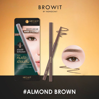 Kẻ Viền Mắt Trong Browit Dạng Sáp Sắc Nét Smooth And Slim Inner Eyeliner #Almond Brown 0.1g