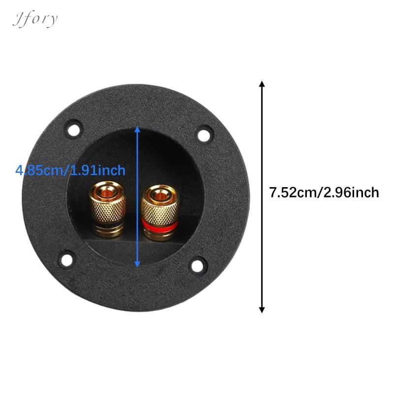 Hộp Loa Thiết Bị Đầu Cuối Cốc 2 Chiều Tròn Đa Năng Kết Nối Nhanh Loa Điện Thiết Bị Đầu Cuối Tấm Cho Xe Ô Tô Nhà Loa Siêu Trầm