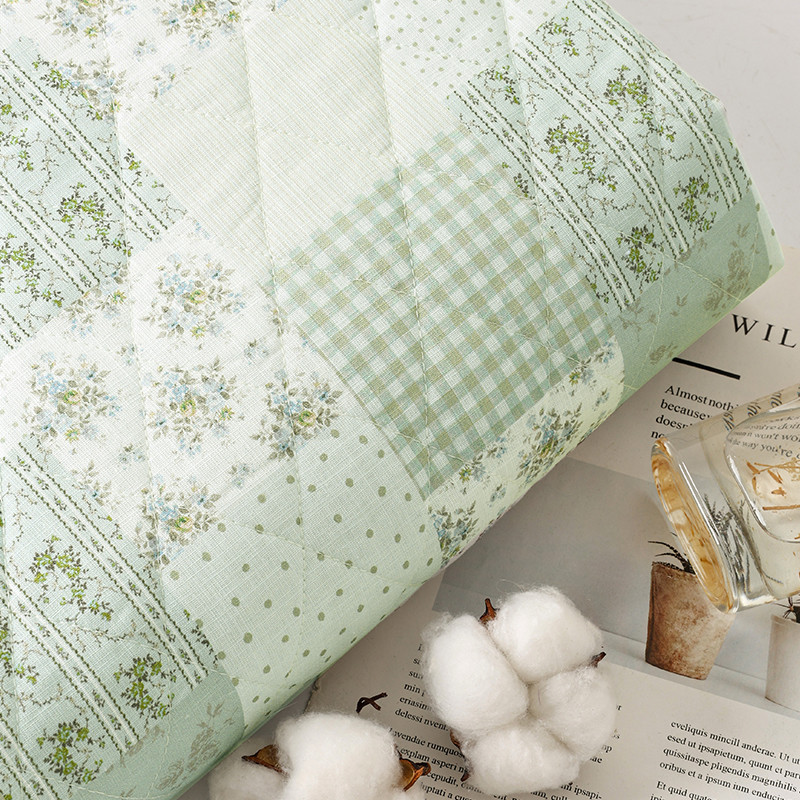 Vải Cotton Quilting 0,5 Mét Cho Áo Khoác Mùa Đông - Handmade TJ23046