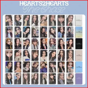BH2 8 Cái / bộ Hearts2Hearts JIWOO Album Mới THE CHASE LOMO Card YUHA Bưu Thiếp Bộ Sưu Tập KPOP Ngoại Vi HB2