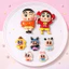Set charm Shin cậu bé bút chì 7 món - Bộ 5 Set dễ thương Shin cute dễ thương D2026
