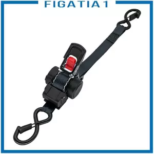 Dây đeo Ratchet có thể thu vào với móc chữ S khép kín. Dây đeo Ratchet để đảm bảo hàng hóa cho xe kéo, xe bán tải và xe tải.
