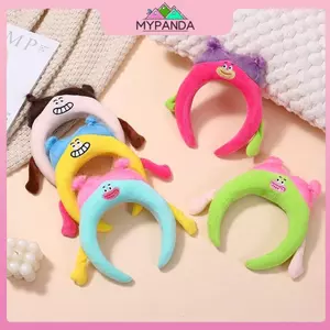 MYPANDA 2023 - Búp bê xốp tóc đa màu sắc, phụ kiện tóc đáng yêu dành cho bé gái.