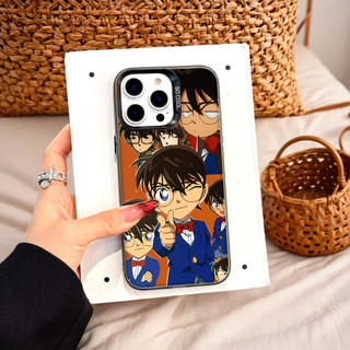 Ốp Lưng Iphone Phim hoạt hình thời trang Cho Iphone 7 xs xr 11 12 13 14 15 16 Pro Max Plus Detective Conan solo lovely