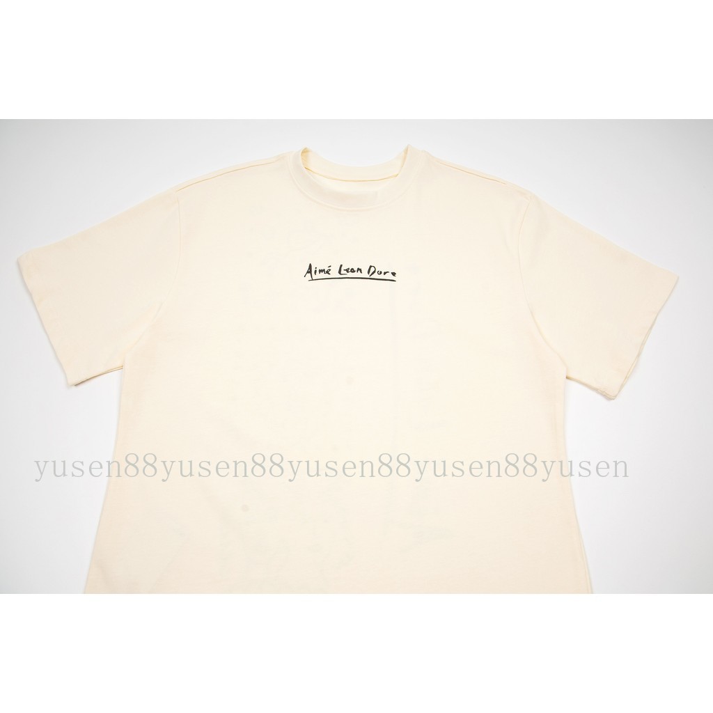 Chất Lượng Cao Phong Cách Mới Ai88 Leo8D88e8 Street Loose Casual Cotton Nguyên Chất Áo Thun Tay Ngắn