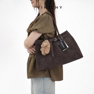 (Deal mở bán tặng quà QU3) Túi xách nữ đeo vai VINICHY, tote dung tích lớn size 35cm HA871